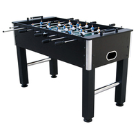 Table de jeu de Football, baby-foot, Standard, unisexe, creuse, vente directe en usine, 5 pieds, noir