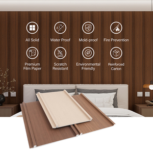 Nuovo Stile di Pannello Murale Scanalato in WPC Impermeabile <span class=keywords><strong>per</strong></span> <span class=keywords><strong>Interni</strong></span>, Design d'<span class=keywords><strong>Interni</strong></span> - Product Image 4