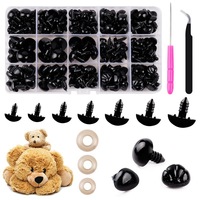 Boîte de rangement pour yeux de poupée en plastique colorés, carrés, à vis, sécurisés, pour animaux en peluche faits main, travaux d'aiguille, vente en gros, DIY