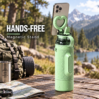Botol Air Terisolasi Baru 24/30OZ Custom, Kompatibel dengan MagSafe, Terbuat dari Stainless Steel dengan Tutup MagSafe N52