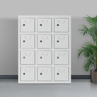Armoire de rangement pour téléphones pour les élèves et le personnel des écoles, avec casiers sécurisés et armoires de charge