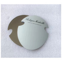 Disques verseurs en argent réutilisables de conception moderne, bec verseur en aluminium jetable pour le vin