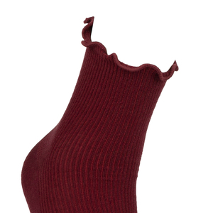 <span class=keywords><strong>Calzini</strong></span> da donna con volant e bordo arricciato, design a trama a cippato, <span class=keywords><strong>calzini</strong></span> eleganti <span class=keywords><strong>per</strong></span> ragazza giovane, ideali <span class=keywords><strong>per</strong></span> la primavera - Product Image 3