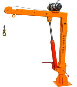 Cần cẩu xe tải mini (thủy lực) Factory Max 2T, cần cẩu nâng đơn/dây đôi, cần cẩu lắp trên xe bán tải - Product Image 6