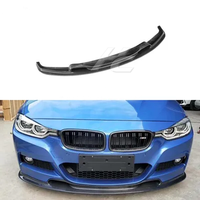 Lèvre avant Hancheng avec pièces automobiles en fibre de carbone de style V pour BMW Série 3 F30 2013-2019