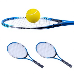 Raquette <span class=keywords><strong>de</strong></span> <span class=keywords><strong>tennis</strong></span> d'extérieur bleue et blanche très populaire pour adultes et enfants, 21/25 pouces (53/63 cm), vente en gros - Product Image 5