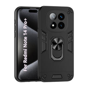 Funda Resistente para <span class=keywords><strong>Redmi</strong></span> <span class=keywords><strong>Note</strong></span> 15 Pro, <span class=keywords><strong>Note</strong></span> 14 Pro+, 14 SE, Armadura de PC y TPU, Anillo de Soporte, Protección Antigolpes para la Cámara - Product Image 1