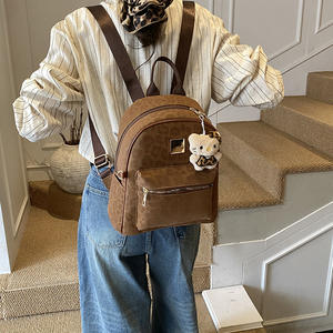 Sac à dos tendance imprimé léopard 2026, grande capacité, pour femme, idéal pour les sorties et les voyages, petit sac à dos polyvalent, vente chaude - Product Image 4