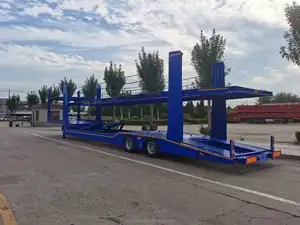 Voiture en acier semi-plat pour remorques de camion pour voitures