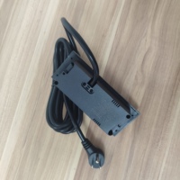 Stop Kontak, Soket Listrik, Dua Stop Kontak, Dua Port USB, Kabel Ekstensi 1,5 Meter, Cocok untuk Berbagai Situasi.