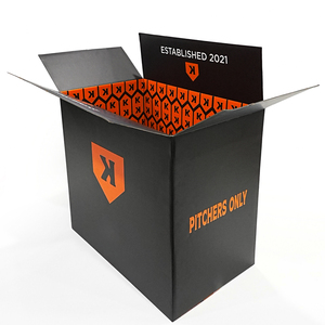 Boîte <span class=keywords><strong>d</strong></span>'expédition en carton ondulé personnalisée pour la literie, emballage domestique, grande taille avec logo noir et orange, impression recto-verso - Product Image 6