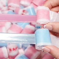 Rouleaux de bonbons sucrés et vibrants pour les canaux de vente au détail, les campagnes de vacances et les commandes de gros, bonbons gélifiés moelleux enroulés