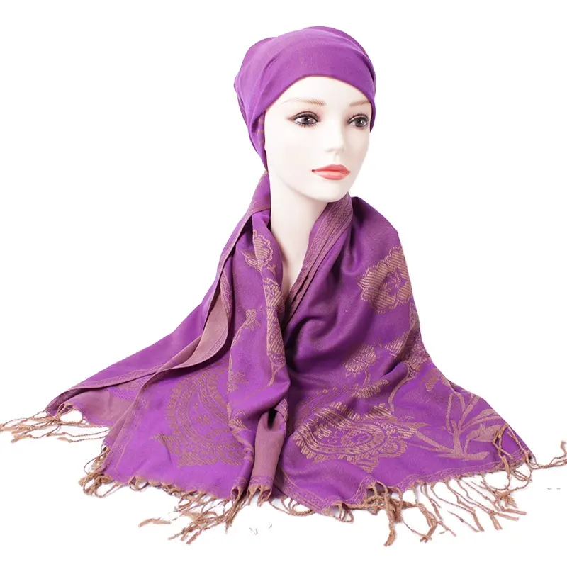 Hot Sale 2022 Women Shawls And Wraps Fashion Female Hijab Stoles Pashmina