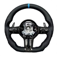 Volant de voiture DG Stock pour Ounasen, 4 branches, en cuir sport, HX692649, taille de poignée 50 mm, ajustement universel