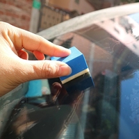 Eponge de nettoyage pour film d'huile de verre Eponges de polissage pour pare-brise de voiture Brosse en feutre de laine Outils de dépoussiérage Accessoires