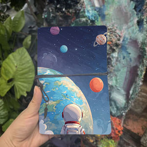 Cahier <span class=keywords><strong>de</strong></span> Luxe Délicat A6 Pages Rechargeables à Bord Métallique Grand Cadeau <span class=keywords><strong>de</strong></span> Graduation pour les Diplômés Convient à la Planification <span class=keywords><strong>de</strong></span> Carrière - Product Image 2