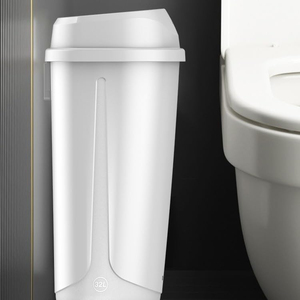 China Manufacturer 32L Waste <b>Bin</b> Hanging for Hotel <b>Room</b> Commercial Kitchen Plastic Waste <b>Bin</b> Floor or Wall Mounted - Product Image 3