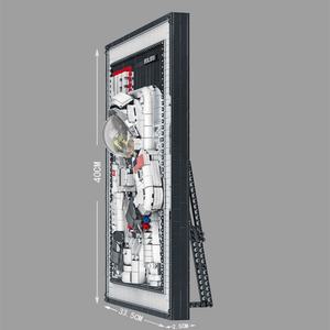 Mork 031005, jouet de construction sur le thème de l'astronaute, retour sur la Lune, modèle de jouet en plastique ABS, 2188 pièces, blocs de construction DIY pour la décoration de la maison - Product Image 2