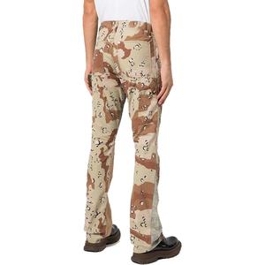 Pantalones Acampanados con Logotipo Personalizado, Estilo Urbano, Corte Bootcut, Jogger para Hombre, con Parches y Estampado de Camuflaje - Product Image 5