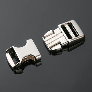 Boucle de ceinture en alliage d'argent Jiuyuan à dégagement latéral pour ceintures et sacs – Accessoire durable - Product Image 1