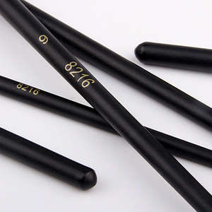 Xin Bowen Vend un Set de 12 Pinceaux <span class=keywords><strong>d</strong></span>'Art Poils en Nylon Manche Coloré Tige en Bouleau pour <span class=keywords><strong>Aquarelle</strong></span>, Huile et Acrylique - Product Image 6