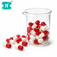 Fabricant Impression de logo personnalisée Capsules HPMC vides transparentes Taille 0 00 Capsules végétariennes transparentes