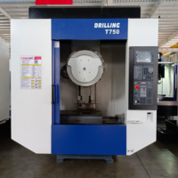 Pusat Pemesinan Bor dan Tap CNC MT-750 BT30 700*500*330mm untuk Katup Energi dan Pelat Dasar 5G