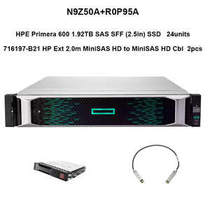 กล่องใส่ไดรฟ์ HPE N9Z50A 2U 24-Bay อลูมิเนียม SFF สำหรับเซิร์ฟเวอร์ Primera 600 พร้อม SSD SAS ขนาด 1.92TB (2.5 นิ้ว) เซิร์ฟเวอร์ HPE Primera 600 - Product Image 3