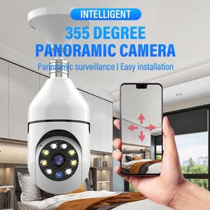 Lâmpada Bulbo Z-IOT/V380pro E27 com Luz LED Sem Fio, Câmera de Segurança Interna com Rastreamento Automático de 360 Graus e Visão Noturna para Casa e Escritório - Product Image 2