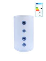 Pompe à chaleur solaire 50-300L avec serpentin échangeur en acier inoxydable, pressurisée, pour usage domestique et hôtelier, largement utilisée, avec réservoir tampon 3KW 6KW 9KW
