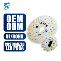 Servicio Profesional de Ensamblaje de PCB SMT en China, Certificado ISO9001, MOQ de 1 Pieza, Fabricante de Placas PCBA LED Personalizadas