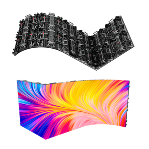 Écran LED flexible incurvé DDW série Flex pour location, intérieur/extérieur, IP65, 3840Hz, garantie 5 ans, P2.6-P3.91 1G1R1B - Product Image 1