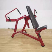 YG FITNESS YG-4057 en acier de qualité commerciale incliné poitrine presse Machine plaque chargée Pec Fly équipement de gymnastique