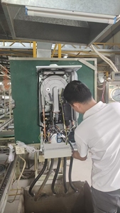 Caldera de Gas de Condensación al 108% para Calefacción Doméstica y Agua Caliente Sanitaria - Marca Glary/OEM, Clase de Eficiencia Energética, Metálica, para Dormitorio/Sala de Estar - Product Image 3