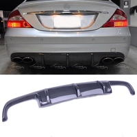 Kit de lame de pare-choc arrière en Fiber de carbone, diffuseur d'aile, pour Mercedes Benz CLS W219 2007 — 2011, ap02