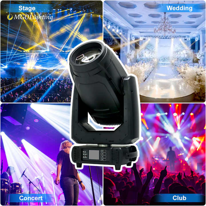 1000W Frame LED Moving Head Disco Light E27 DMX Wireless Table DJ Lights RGBW 500W  Emitting CMY+COTO Lighting