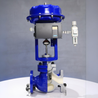 Vanne de régulation de pression pneumatique industrielle Ackam DN250 avec une durée de vie longue durée et une conception durable pour les environnements difficiles et les milieux vapeur