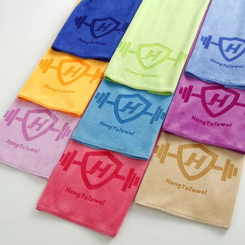 Fábrica personalizada 100% poliéster microfibra eslogan Rally toalla sublimación impresión Rally toalla para Club fútbol baloncesto equipo