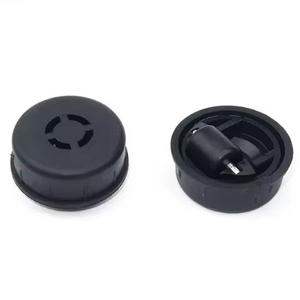 Factory Supply 15kg Bearing 36mm Diameter Hidden Swivel Furniture Casters 9mm ABS Inner Rim Black <b>Plastic</b> Cover <b>Wheels</b> - Product Image 1