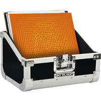Etui lumineux en aluminium pour stocker 100 Vinyl LP Records Reloop 80 Record Case