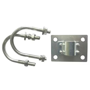 Kit de <span class=keywords><strong>fixation</strong></span> pour <span class=keywords><strong>antenne</strong></span> extérieure en fibre de verre, support en U, boulon en U, pour tubes de 20 mm, 25 mm, 32 mm, acier inoxydable robuste - Product Image 3
