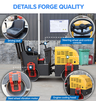 Rouleau hydraulique diesel amélioré, neuf, haute efficacité, pour la construction routière