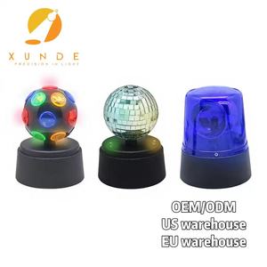 Luci di Proiezione LED, Creativa Sfera di Cristallo Colorata con Effetto Atmosfera, <span class=keywords><strong>Luce</strong></span> Rotante per Feste, KTV e Palcoscenici - Product Image 1