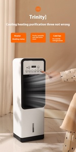 Mini climatiseur et chauffage portables avec fonction de secouage pour usage domestique et salle de bain - Product Image 2