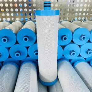 Cartucho de filtro de bloque de carbón activado NSF, filtro de 0,2 micras x 10 pulgadas, proveedor de cartucho de filtro de agua para purificador de agua