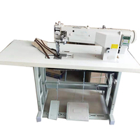 Machine à plisser les points de chaînes à double aiguille/machine à filet de tissu plissé/machine à coudre industrielle à point noué