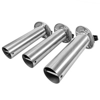 Porte-canne à pêche pour bateau en acier inoxydable 304/316 Shenghui, montage encastré, 15 degrés