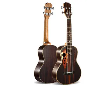 चीन थोक पेशेवर सस्ते दाम 21/23/24/26/30 इंच गिटार टेनर Baritone सोप्रानो सभी रंग ठोस लकड़ी के संगीत कार्यक्रम के लिए