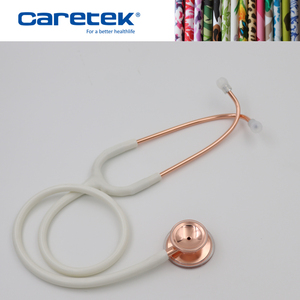 Estetoscopio Médico de Doble Cabeza Color Oro Rosa para Enfermera y Médico, Venta al por Mayor - Product Image 3