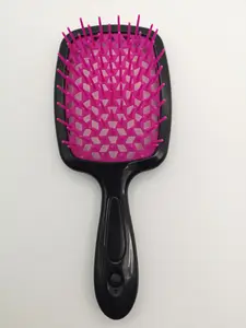 Individuelle Entwirrungs-Kunststoff-Haarbürste Kopf-Massagekamm Haarpflege-Werkzeuge Kosmetikkamm
